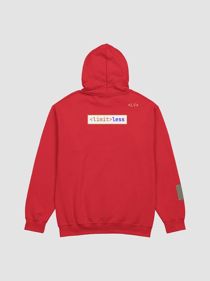 Terminal Knight Hoodie – Dark Mode Vigilante Gear for Coders | Limitless Techwear product image (5)