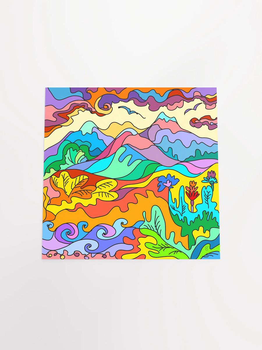 Whimsical Wonderland Poster - Paradise Landscapes No. 1 product image (4)