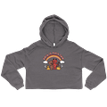 Evil Is More Fun Crop Hoodie - Storm product image (1)