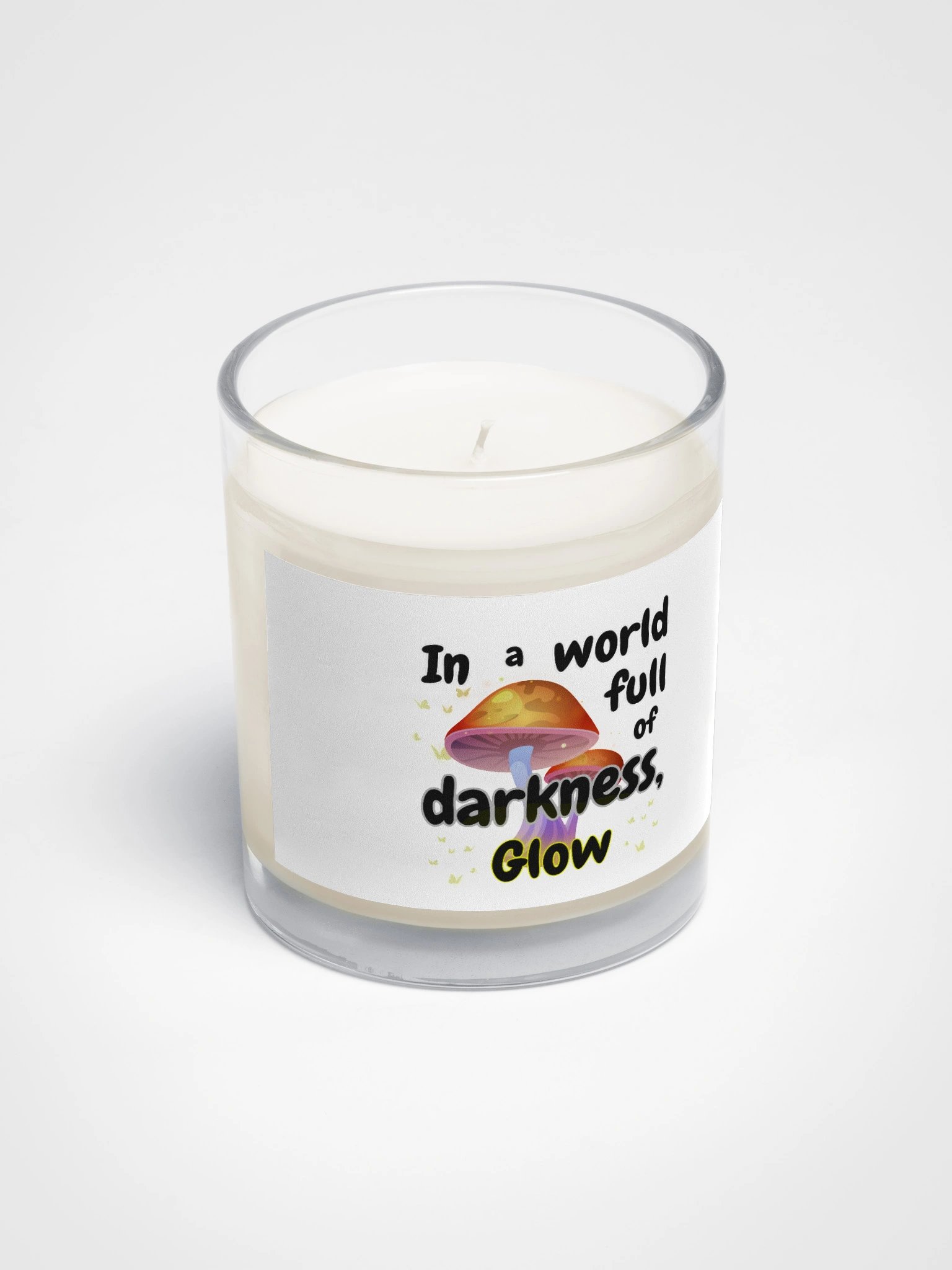 Glowing Mushroom Soy Candle product image (2)