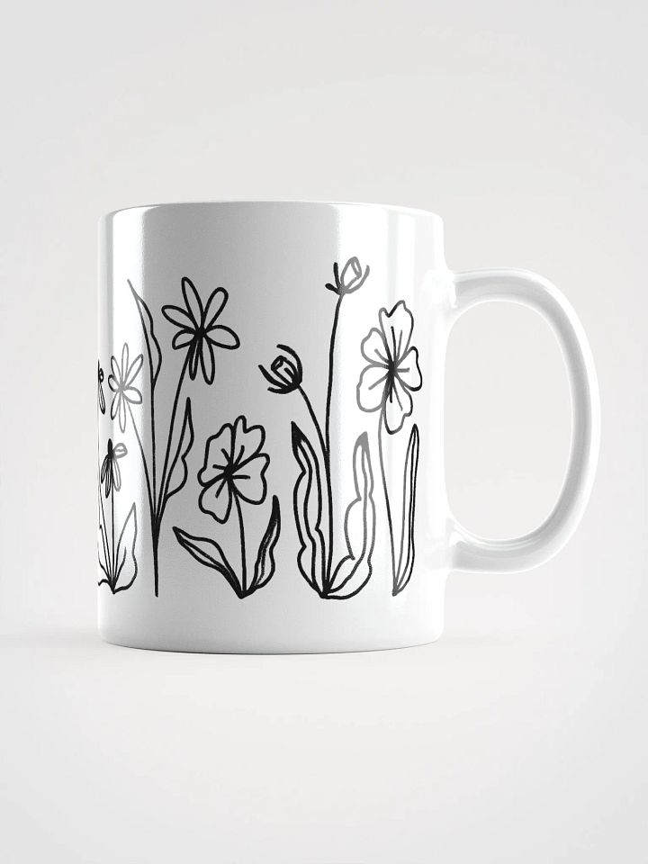 Floral Doodle Mug product image (1)