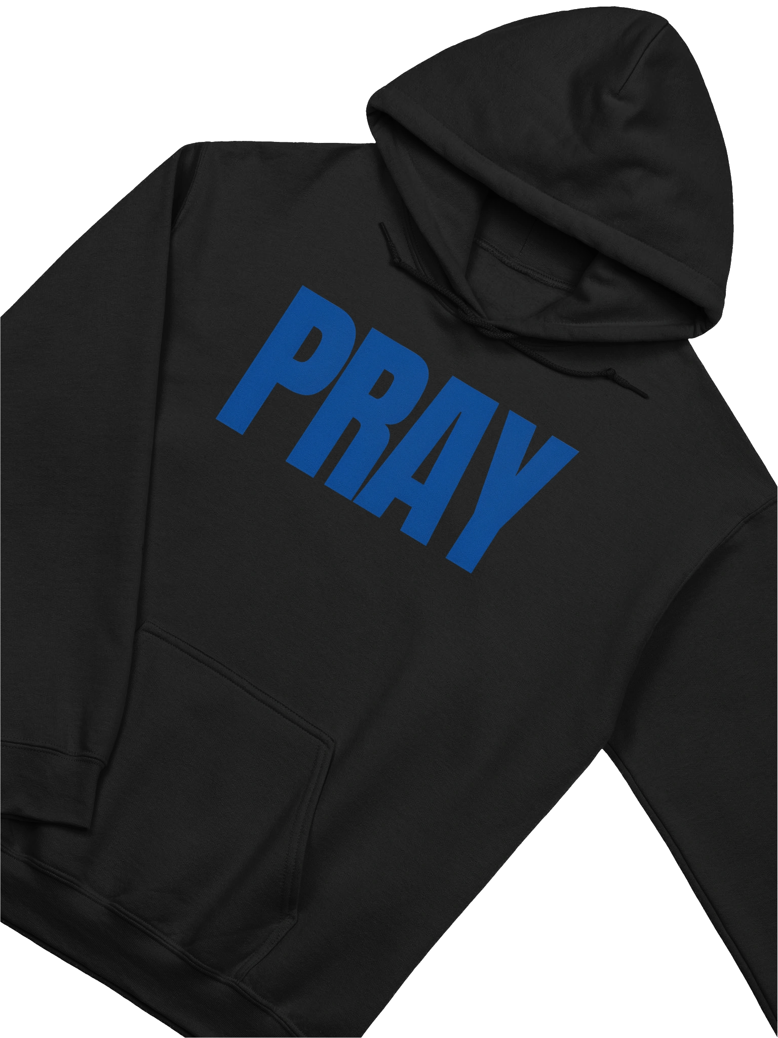 PRAY BLUE RETRO SPECIAL EDITION HOODIE product image (23)