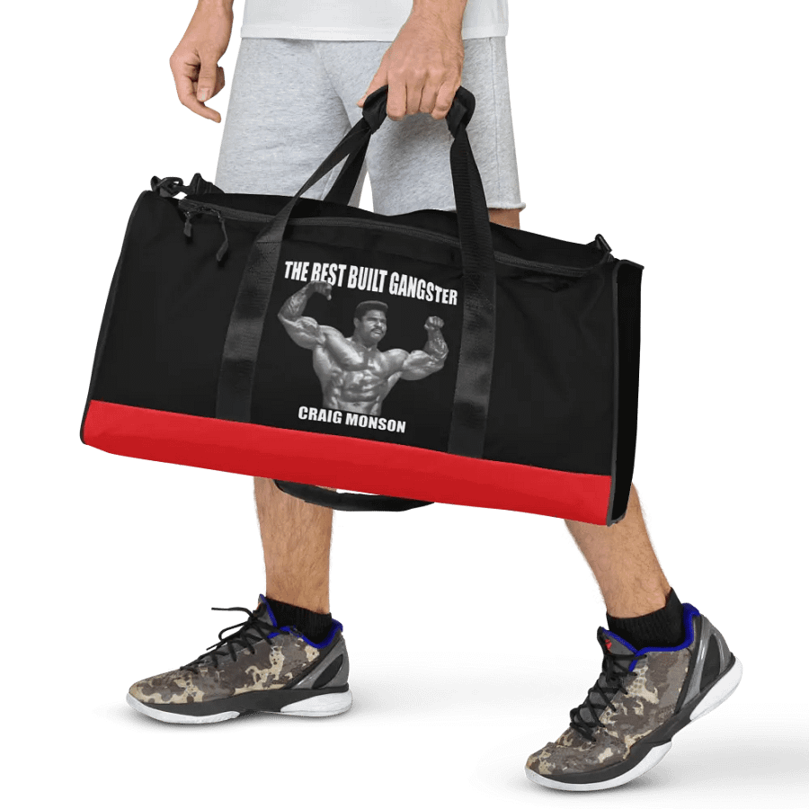 The Best Built Gangster Craig Monson Gym Bag product image (9)