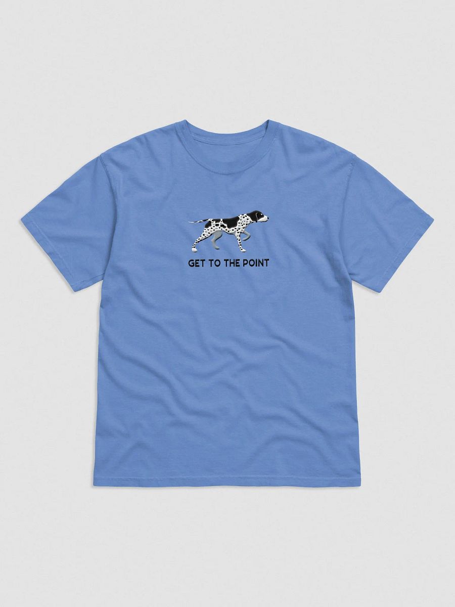 Get to the Point T-Shirt(Embroidered) of an English Pointer(Black) product image (4)