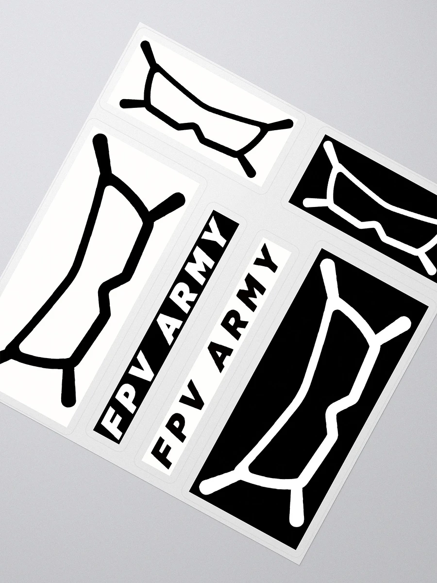 FPV ARMY Stickers (Multi Size) product image (2)
