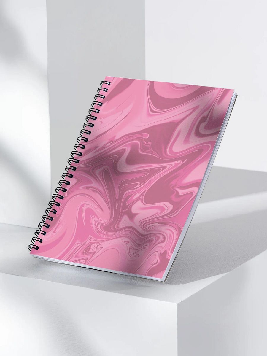 Cute Swirl Dotted Spiral Notebook product image (2)