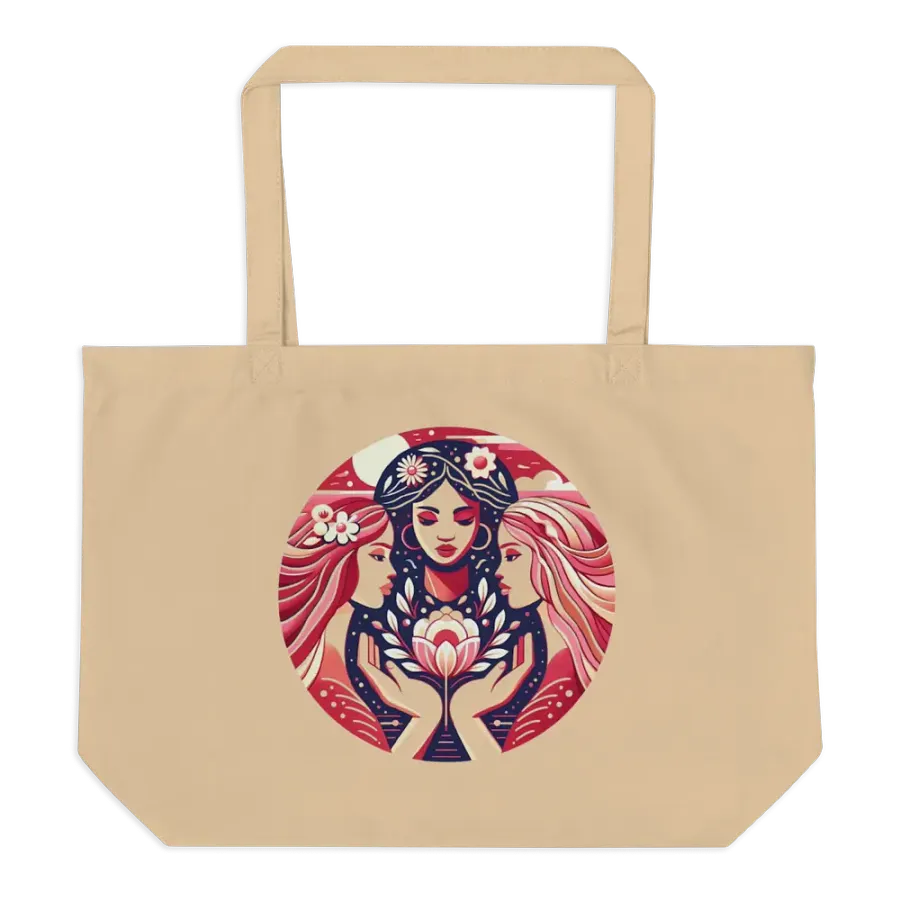 Floral Muse Tote Bag product image (2)