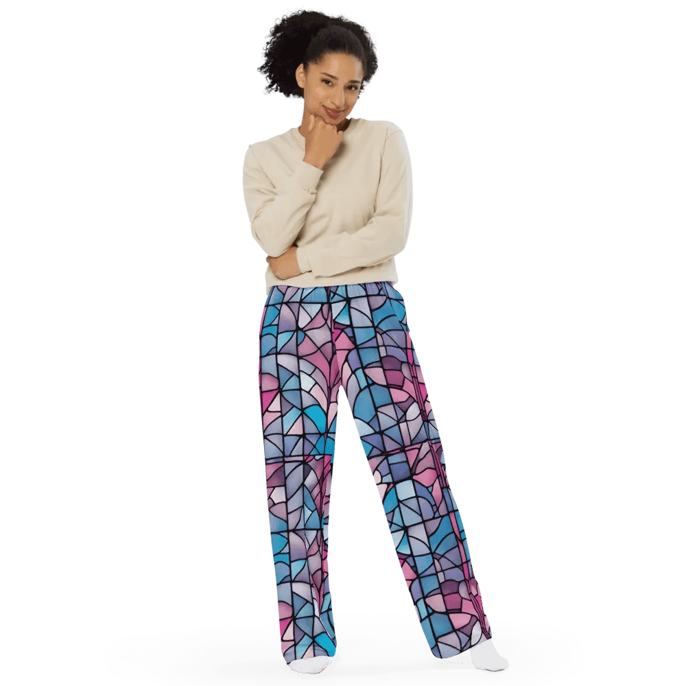 Symmetric Prism Dream Wide-Leg Pants product image (11)