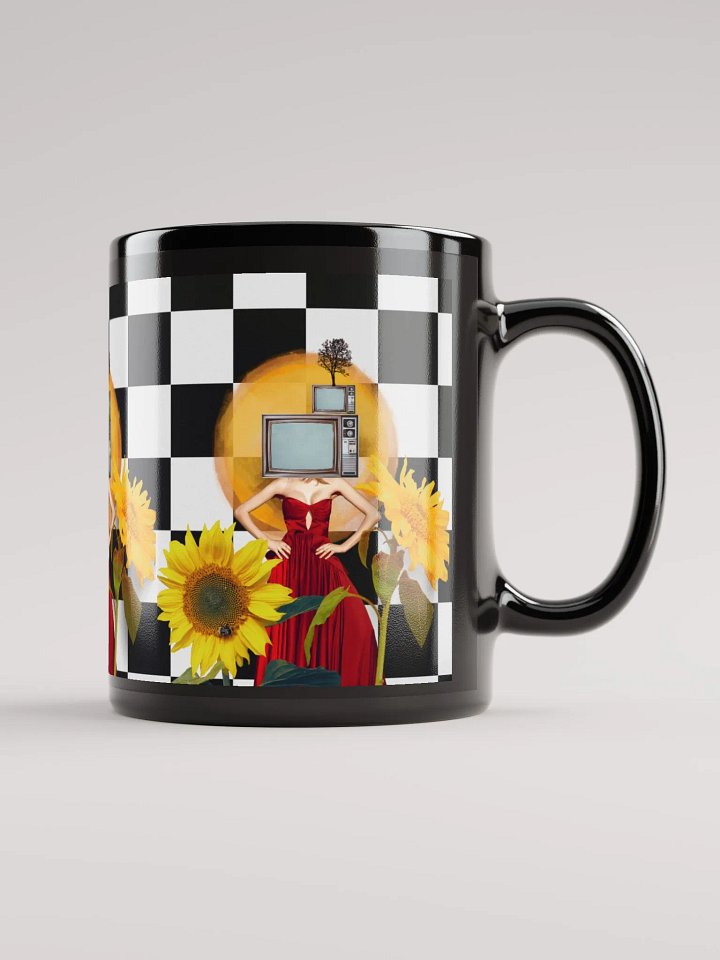 Surreal TV Garden Mug, printed on all sides product image (1)