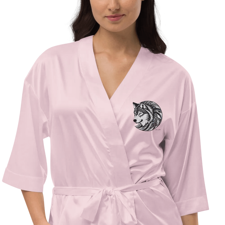 Timber Wolf Satin Bathrobes product image (17)