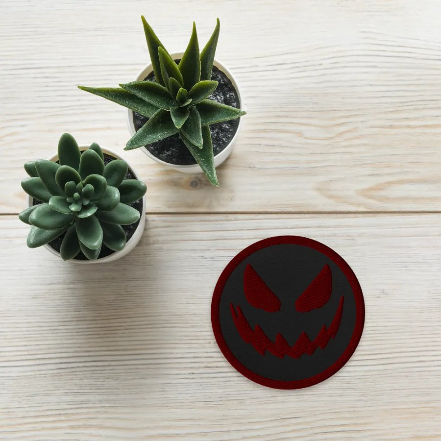 Sinister Grin Embroidered Patch product image (5)