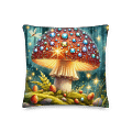 Whimsical Mushroom Pillow with Some Bling | Mushroom Foraging product image (1)