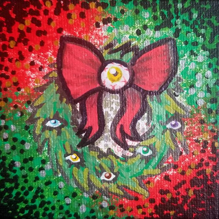 Creepy Wreath, Tiny Painting product image (2)
