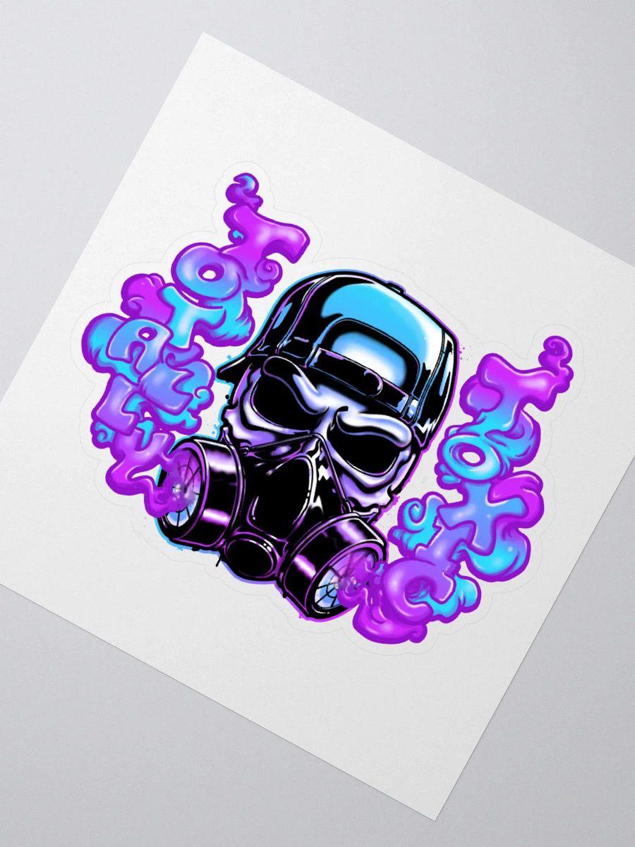 Totally Toxic Kiss Cut Sticker product image (2)