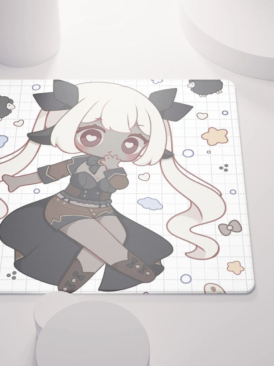 Chibi Lila Doodle Gamer Mouse Pad product image (6)