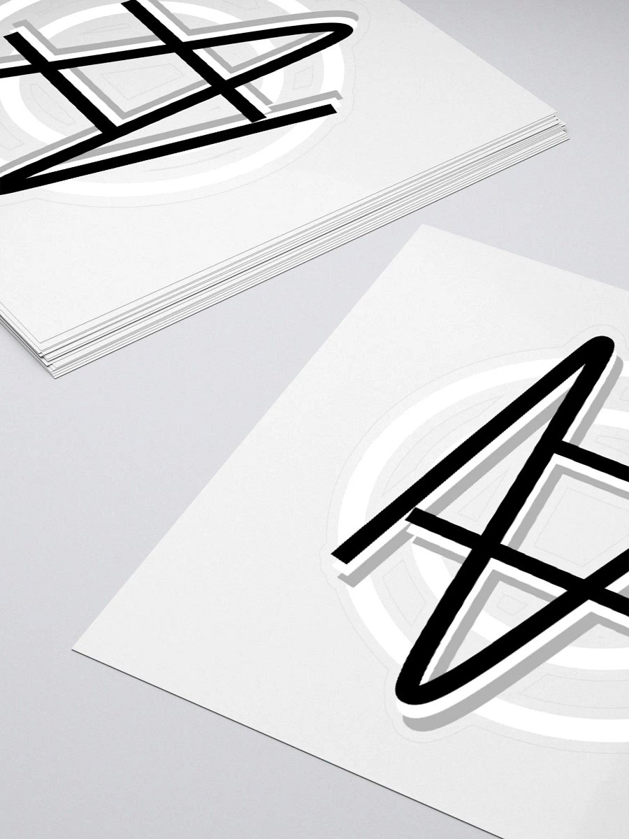 RH Monochrome Logo Kiss Cut Sticker product image (4)