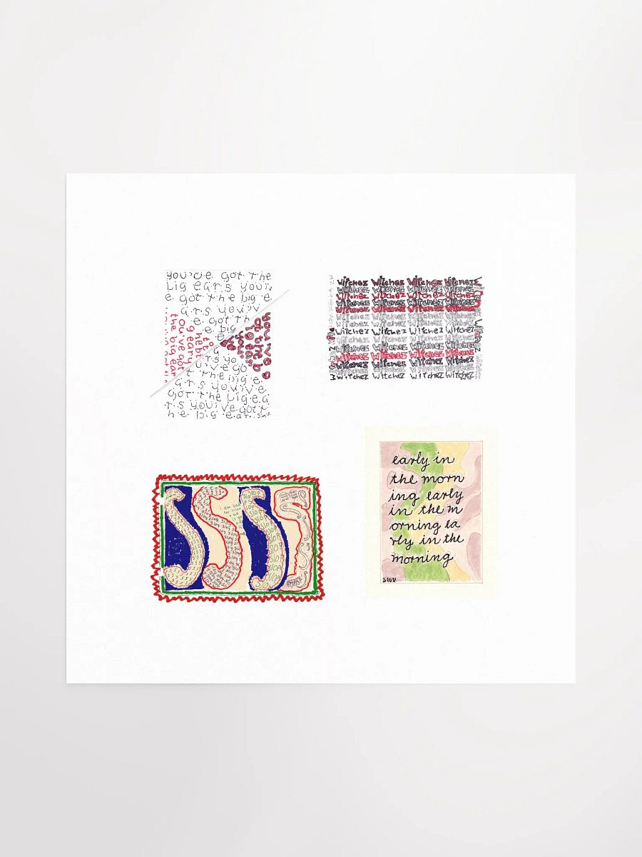 Build Your Own Four Panel Card Art (mixed orientations) product image (1)