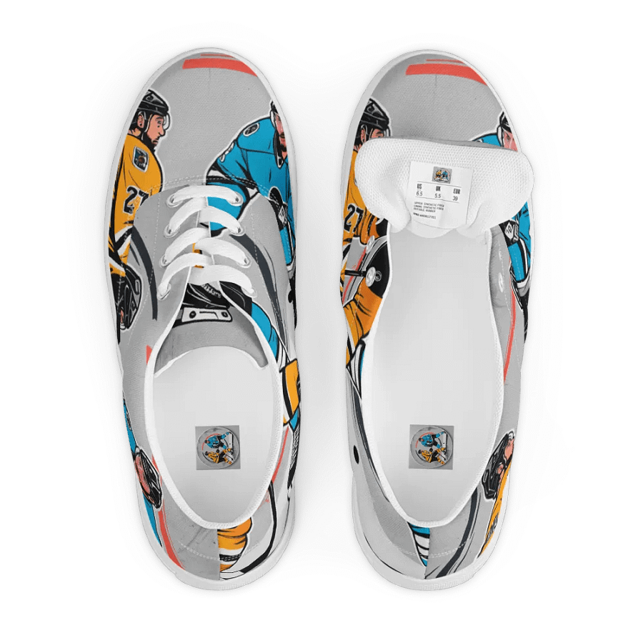 Face-Off Hockey Men's Canvas Sneakers product image (7)