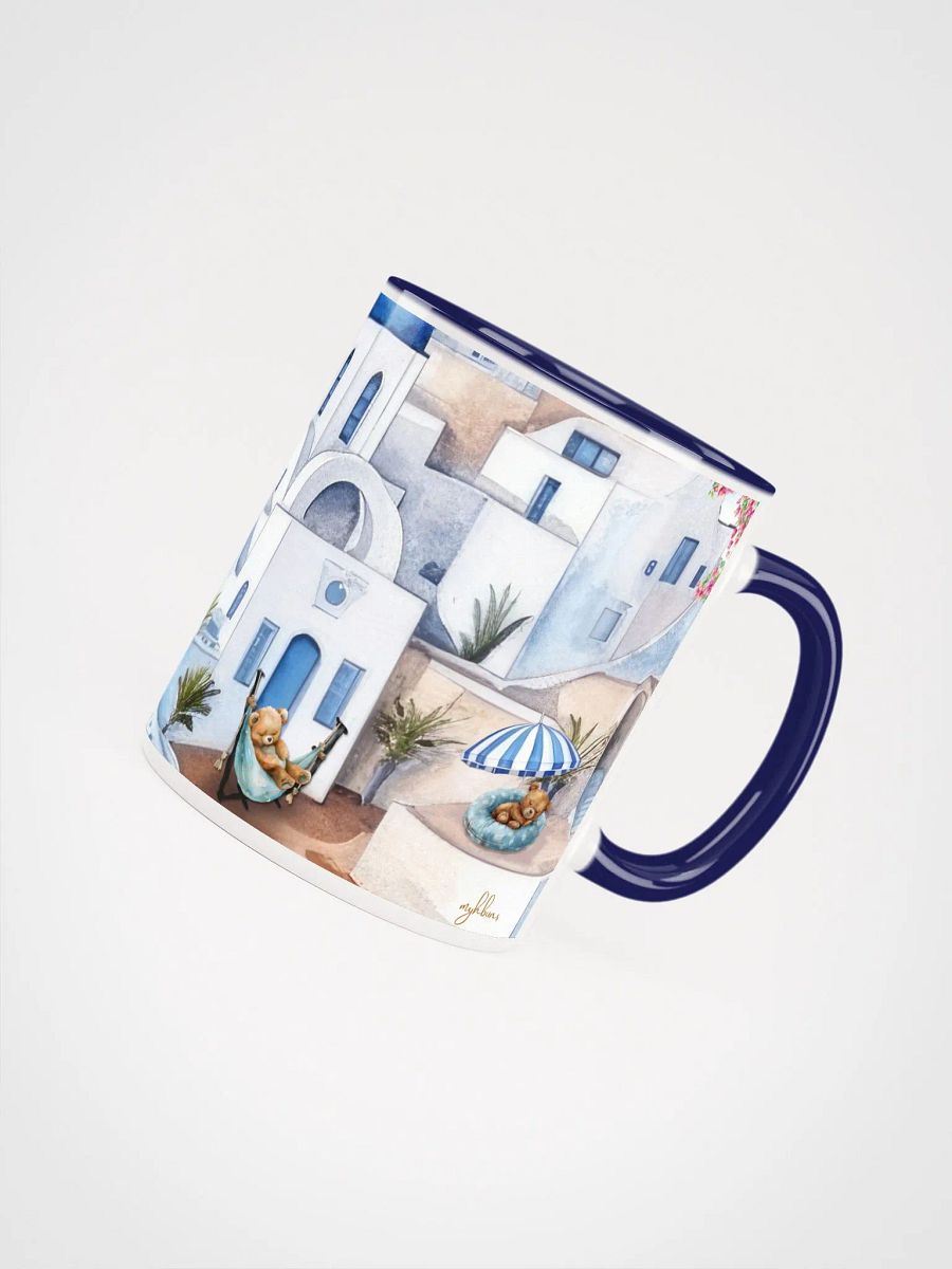 Santorini Dreaming Ceramic Mug | 11oz & 15oz | Dishwasher & Microwave Safe Coffee Cup product image (4)