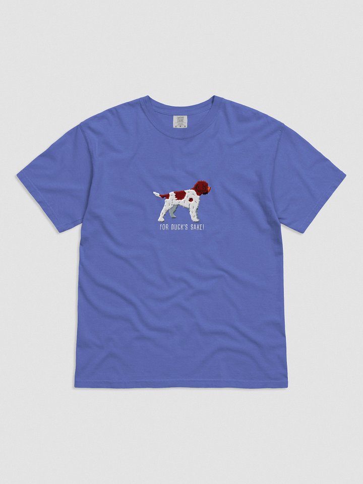 For Duck's Sake! T-Shirt(Embroidered) of a Lagotto Romagnolo(Liver & White) product image (41)