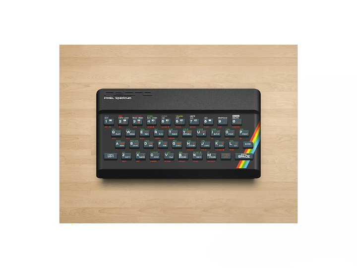 Pixel Spectrum Birch Poster product image (1)