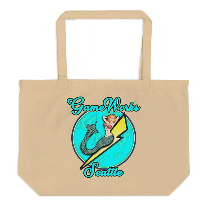 Mermaid Reusable Tote Bag product image (1)