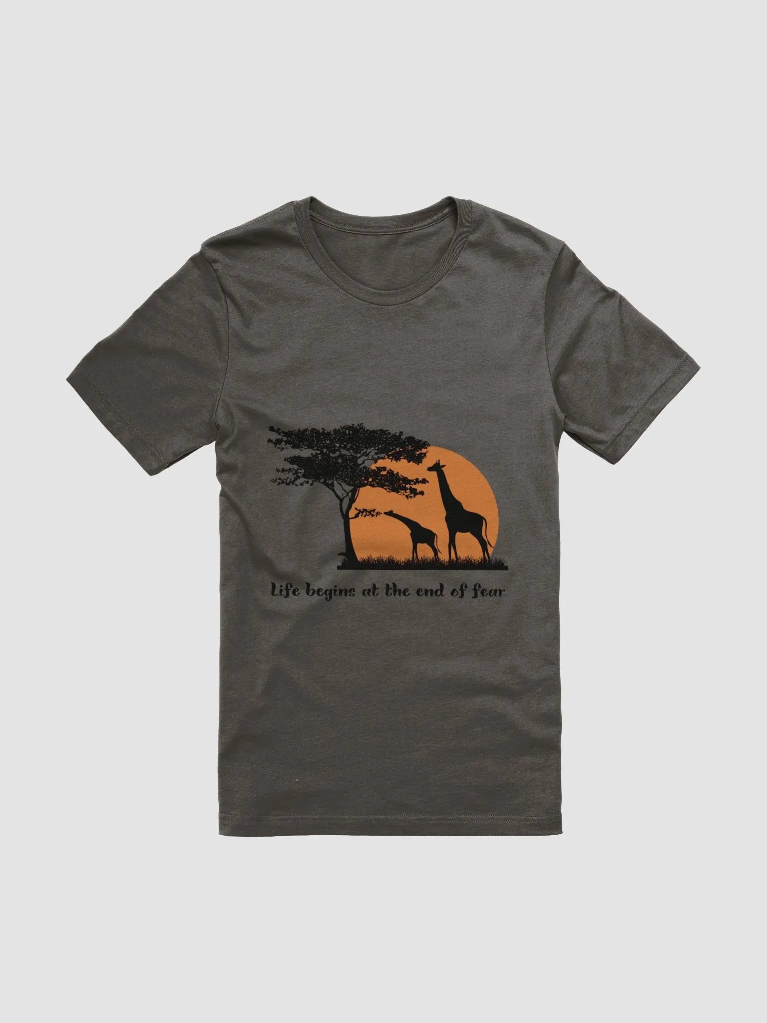 Sunset Giraffes T-Shirt product image (1)