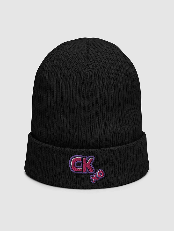 [The Cereal Bowl] Organic ribbed beanie product image (1)