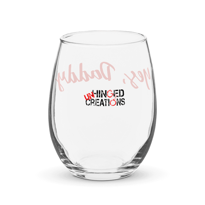 Yes Daddy Stemless Wine Glass product image (2)