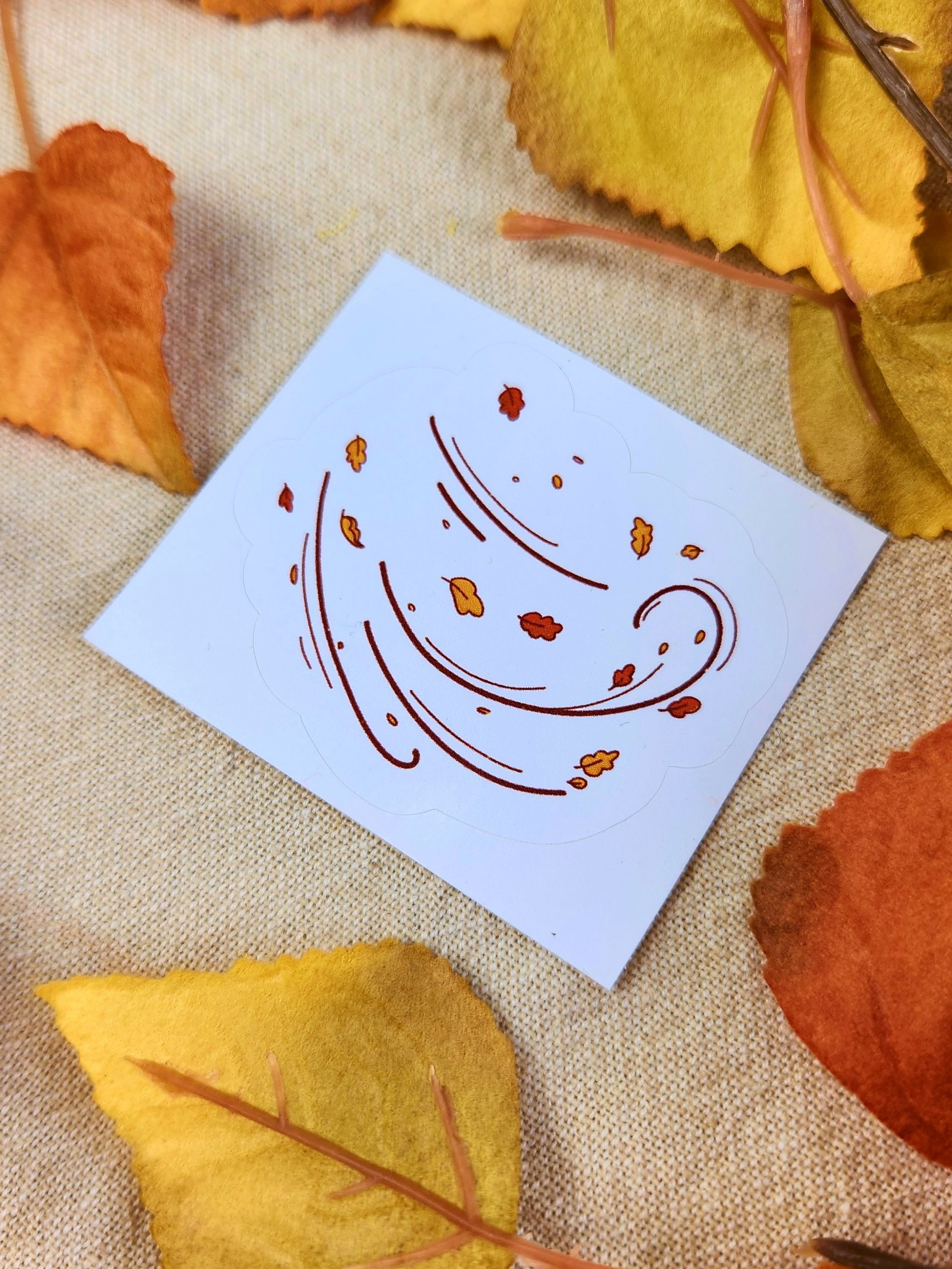 Dancing Autumn Breeze Sticker product image (3)