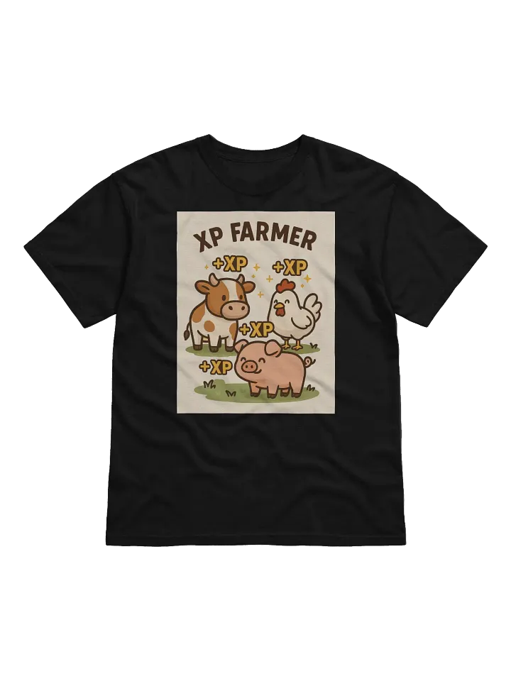 XP Farmer Cartoon Animals T-Shirt product image (5)