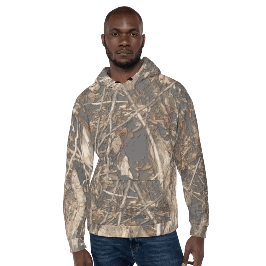 Recycled Unisex Hoodie - Dead Split - It Happennnns Camo product image (6)