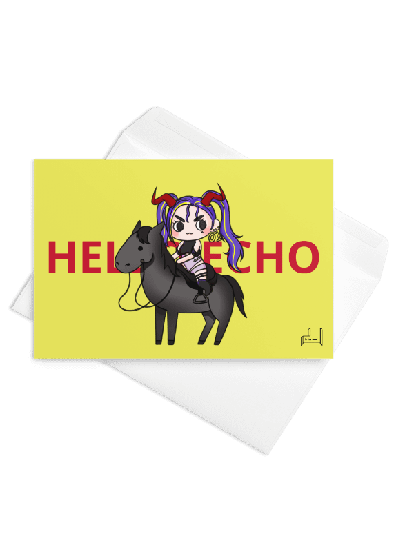 Hand written card from Hana product image (1)