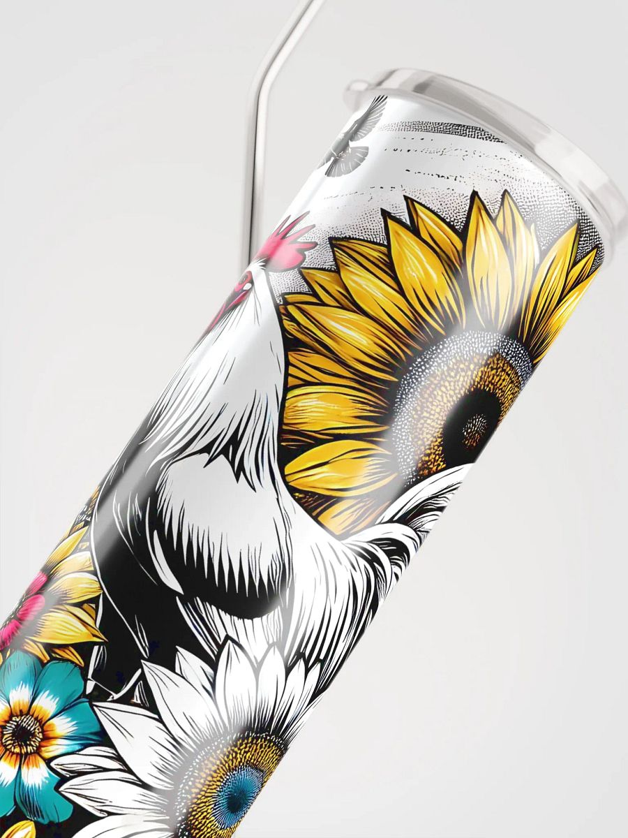 Rooster Garden Stainless Steel Tumbler product image (5)