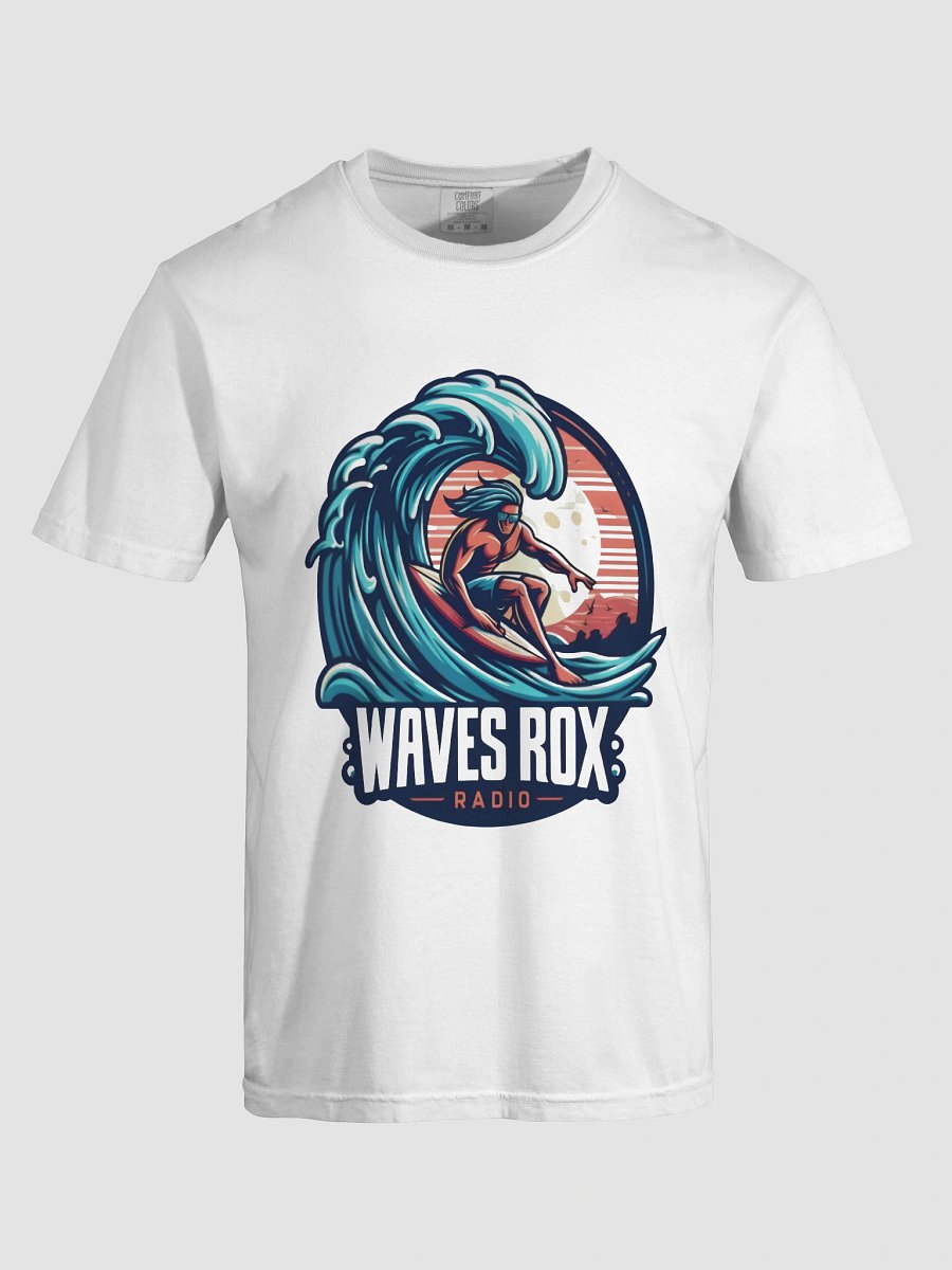 Waves Rox Radio T-Shirt Print On Front product image (69)