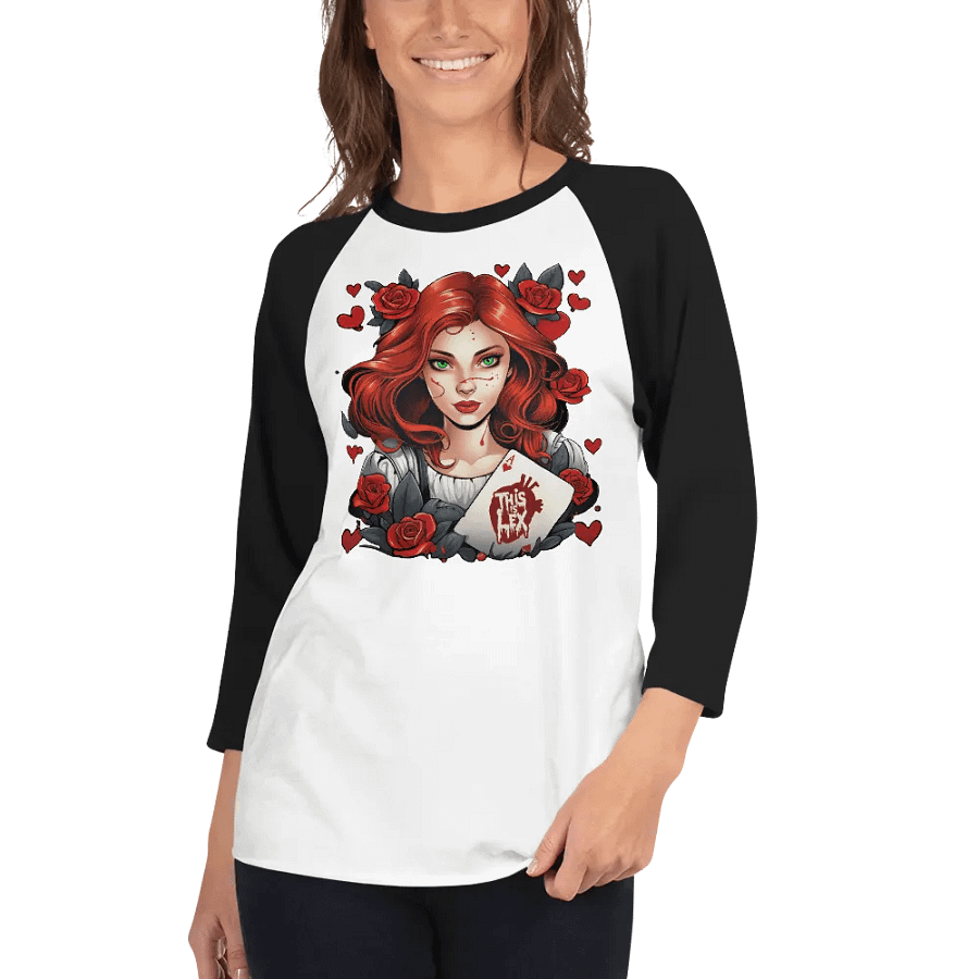 Painting the Roses Red Baseball Shirt product image (4)