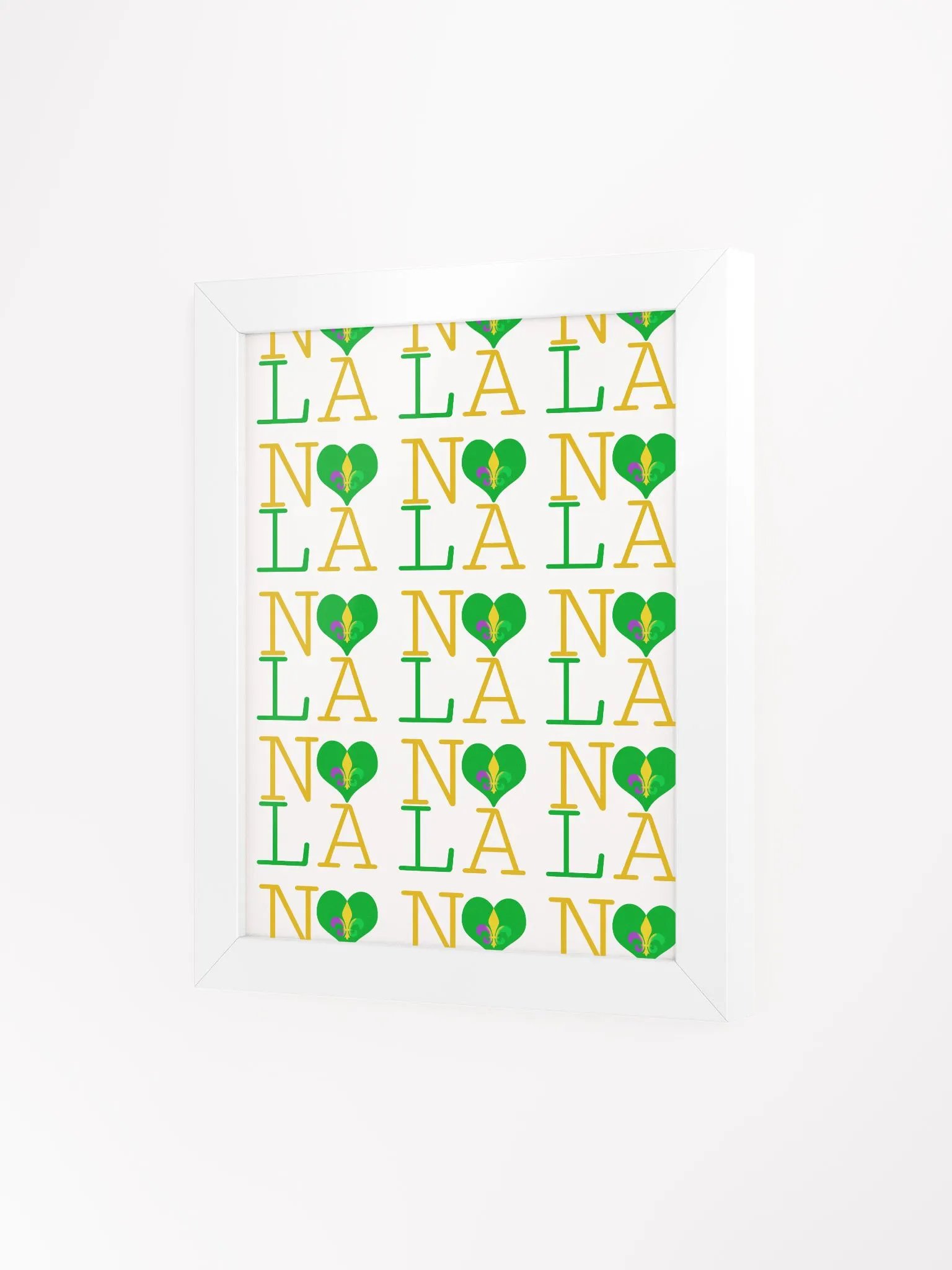 I LOVE NOLA **LEGACY POSTER** (MARDI GRAS 2 INFINITY WALL) product image (87)
