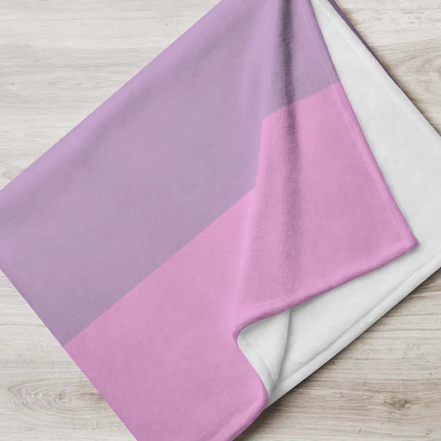 Purple & Pink Granny Blanket (SMALL) product image (5)