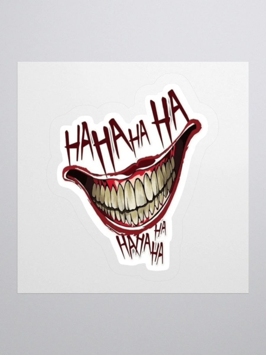 JokerSquad | Kiss Cut HaHaHa Smile Logo product image (2)