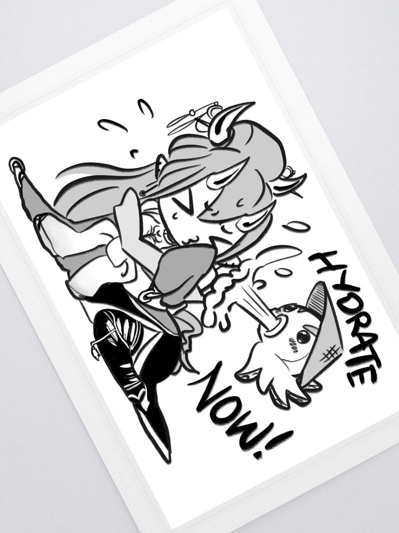 Thirsty Hydration Sticker Pack