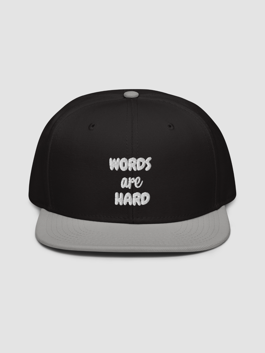 Words are Hard Hat product image (1)