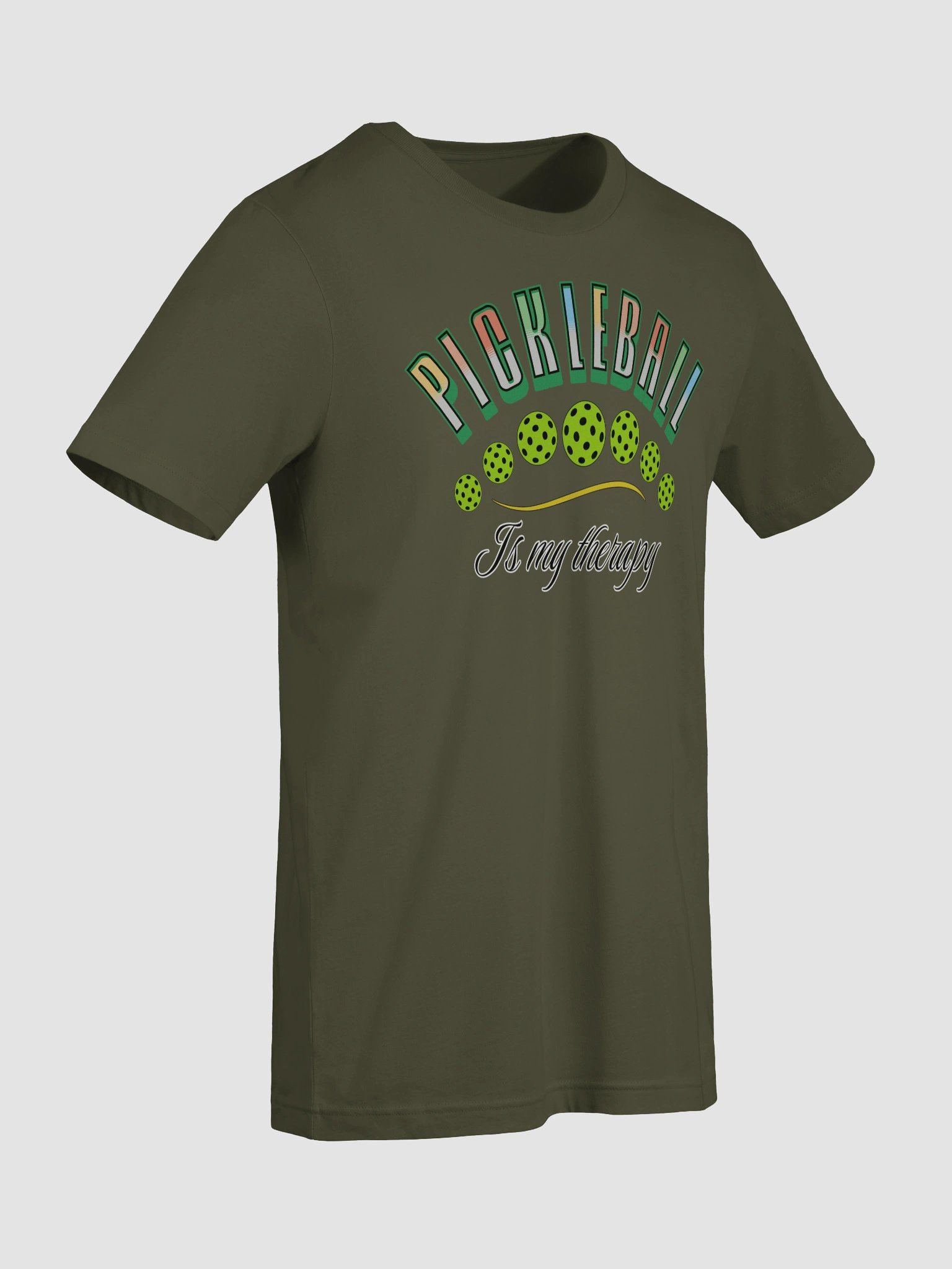 Pickleball Is My Therapy T-Shirt product image (3)