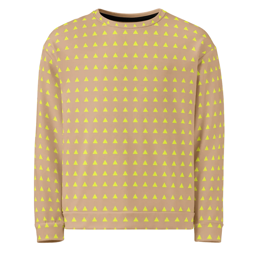 Neon Triangles Yellow Sweatshirt product image (3)