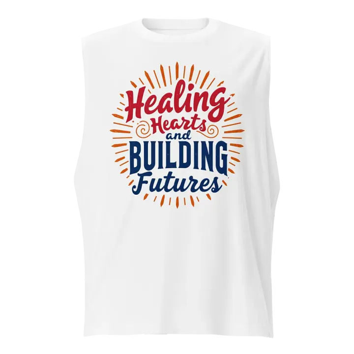 Healing Hearts and Building Futures Muscle Tank product image (5)