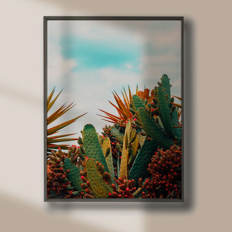 Eclectic Cactus Gallery Wall Set of 9 DIGITAL Prints product image (11)