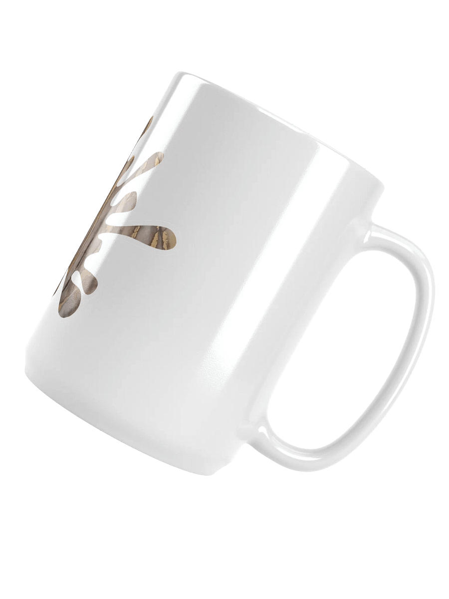 Resin Art Gold Paint Splatter Mug product image (4)