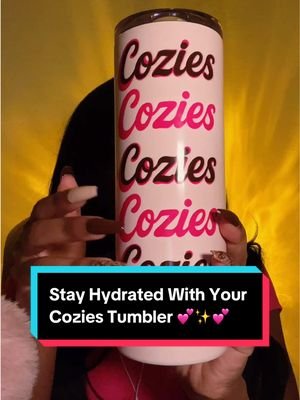 Stay cozy and hydrated #asmr #relaxingvideos #motivation #tumbler #asmrfyp 