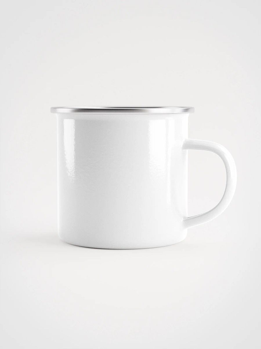 Taza esmaltada blanca - Puerto Rico Caribeño Hispano Europeo product image (2)