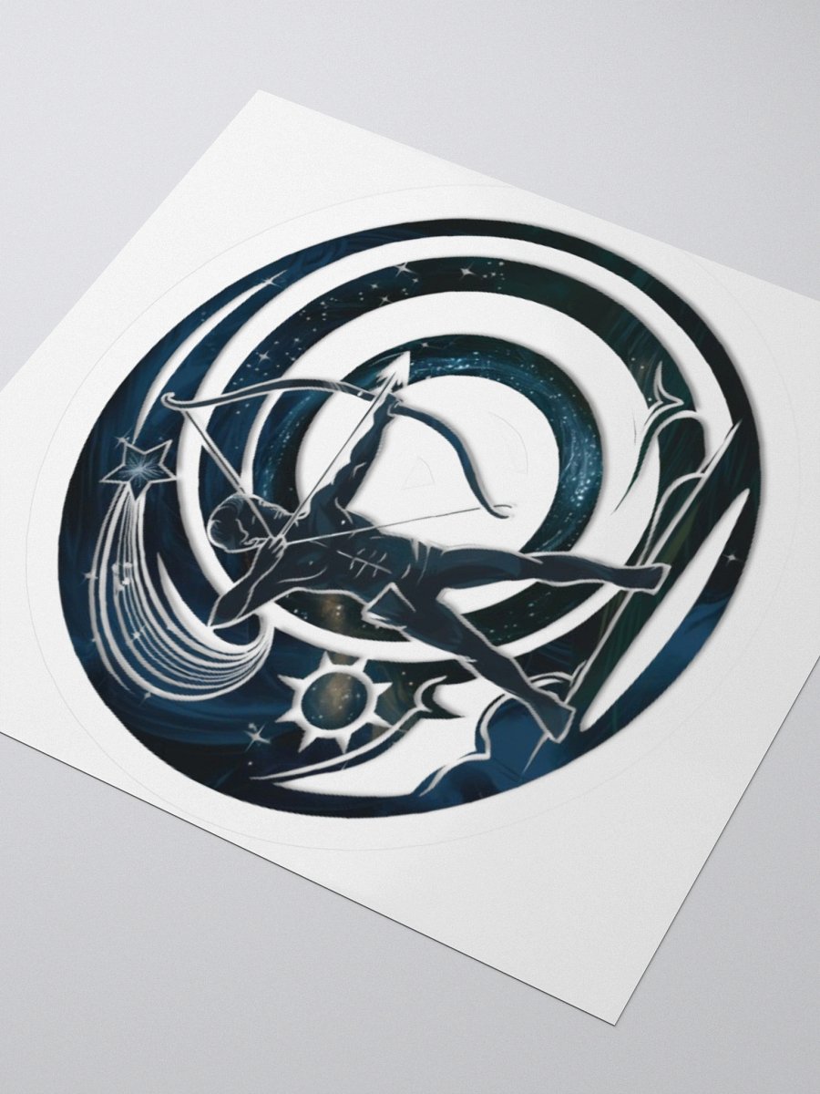 Exclusive Sagittarius Zodiac Sticker: Centaur Archer in Cosmic Twilight - Perfect for Astrology Fans and Unique Gifts! product image (9)