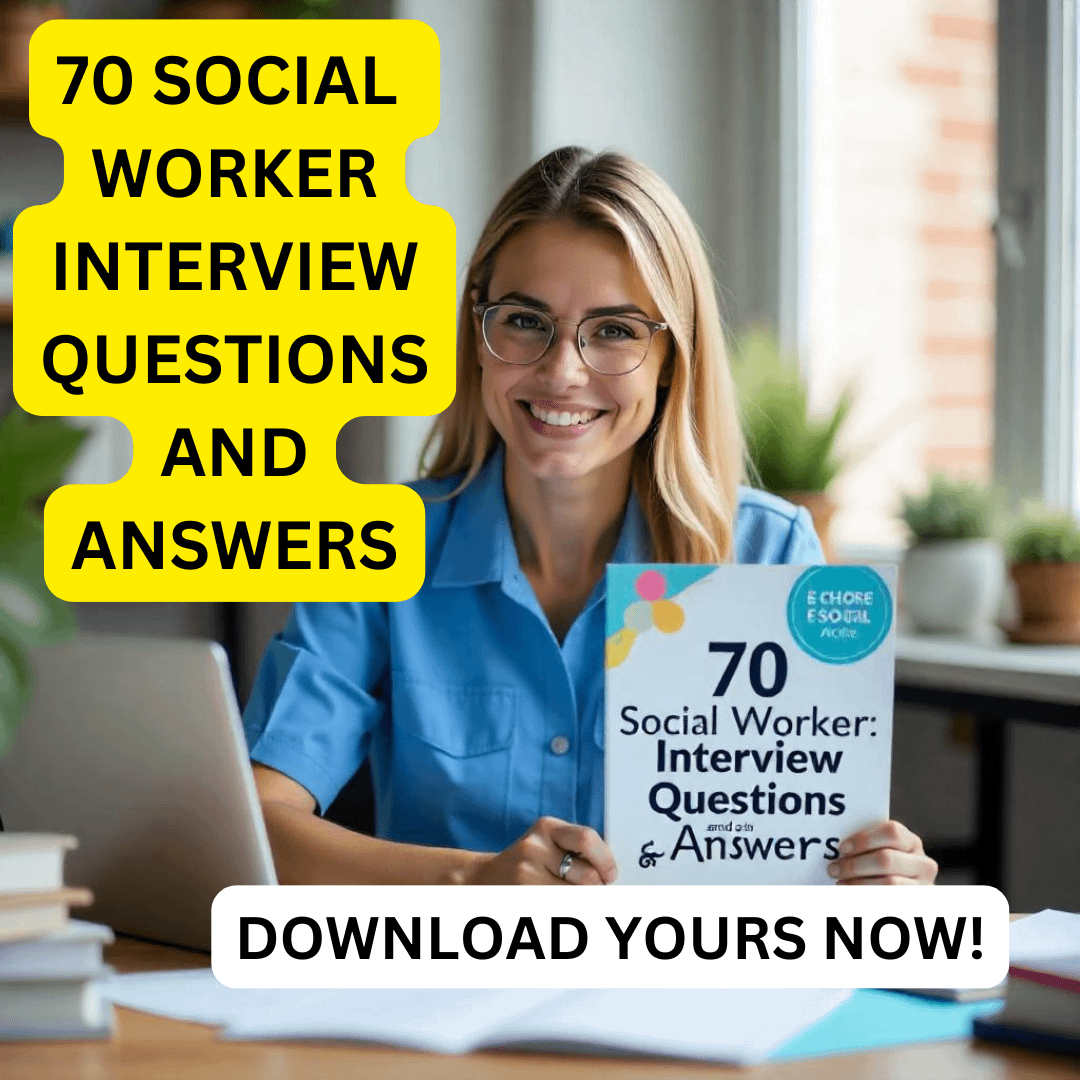 70 Social Worker Interview Questions and Answers product image (1)